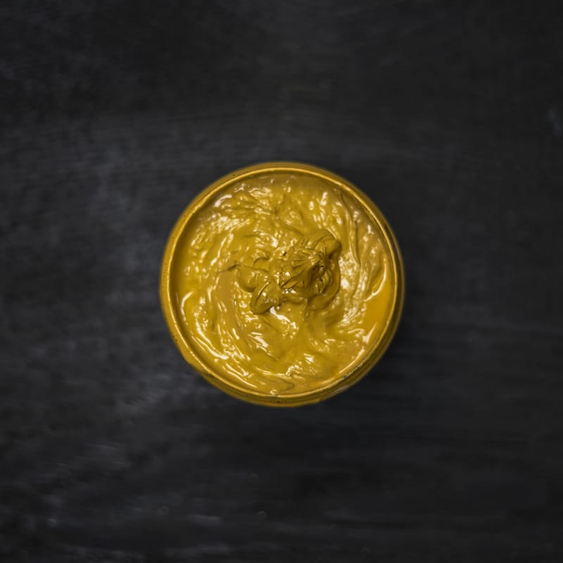 gelbe Pigmentpaste Leinöl