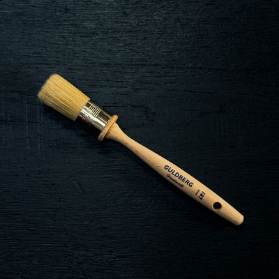 Round Brush For Linseed Oil Paints From Guldberg